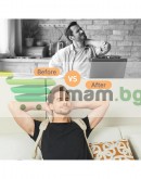 5D масажор за врат и тяло, безжичен и с функция за затопляне